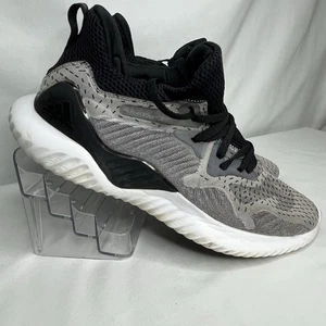 Adidas Mens Alpha Bounce Beyond Gray Black Running Sneakers, HWA 1Y3001, Size 11 - Picture 1 of 13