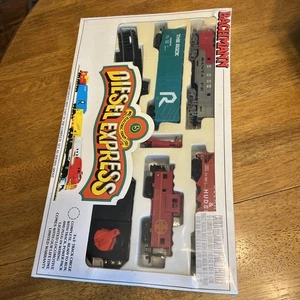 JUEGO TREN ELÉCTRICO BACHMANN DIESEL EXPRESS HO de colección nuevo sellado 00091 - Imagen 1 de 9