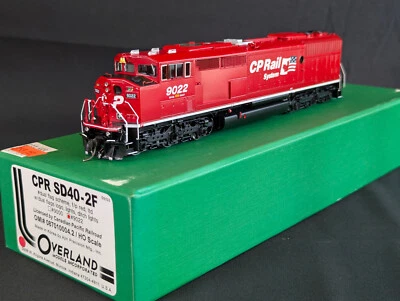 Overland OMI CP EMD SD40-2F Canadian Pacific #9022 HO Brass Model #087010004.2 - Image 1 of 4