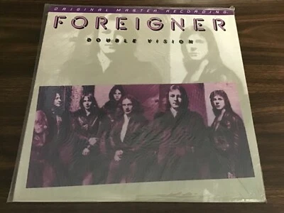 MFSL FOREIGNER Mobile Fidelity DOUBLE VISION Sealed Original Master Recording - Image 1 of 4