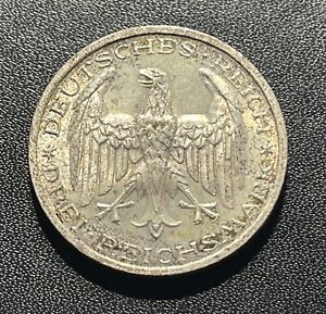 Germany (Weimar) 1927A 3 Reichsmark Coin