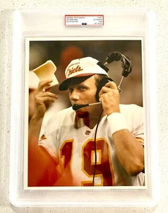 1993 Joe Montana "Leading From The Sidelines" PSA Type 1 Original Photo - Picture 1 of 3