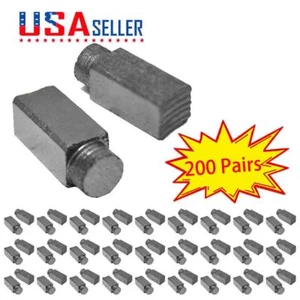 200 pares de cepillos de carbono para martillo AEG 19-008 D10 D10N PHE16RLN PHLE20R - Imagen 1 de 2