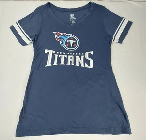 Tennessee Titans NFL Team Apparel Womens Size M T-Shirt Jersey Blue Short Sleeve - Picture 1 of 9