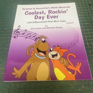 Newton & Descartes's Math Musicals Coolest Rockin Day Ever Kindergarten Grade K - Bild 1 von 5