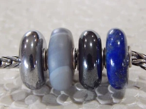 TROLLBEADS Gris Ágata Rayas CUENTAS #2 Evento SOLO 2018 MUY RARO (UNA CUENTA) ¡NUEVO! - Imagen 1 de 17