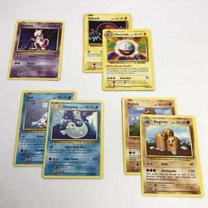 XY Evolutions Cards - Mewtwo 51/108, Electrode Dewgong Dugtrio Non Holo Rares - Picture 1 of 2