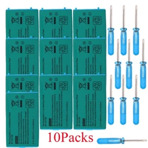 10x Rechargeable Battery for Nintendo Game Boy Advance SP Systems + Screwdriver - Picture 1 of 13