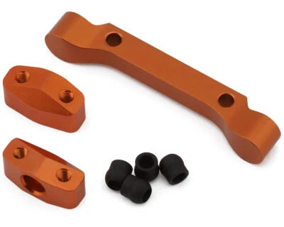 HPI Sport 3 CNC-Machined Aluminium Front Suspension Pivot Block Set (0-Degrees) - Image 1 of 2