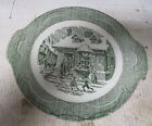 The Old Curiosity Shop by Royal CAKE PLATE or TRAY with Handles Vintage USA