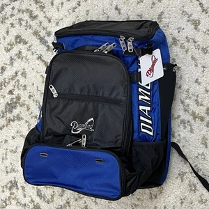 Diamond Baseball Bat Backpack Reign Equipment Bag Storage Pockets - Picture 1 of 14