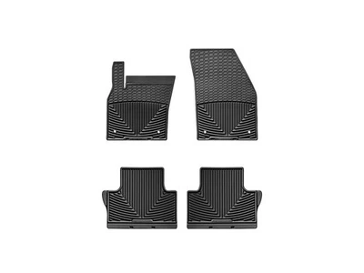 Tapetes de assoalho WeatherTech para todas as condições climáticas para WTVB171170 - 1ª e 2ª fileiras preto - Imagem 1 de 4
