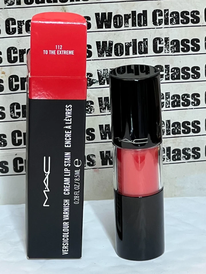 MAC - VERSICOLOUR VARNISH CREAM LIP STAIN - 0.28 OZ - 112 TO THE EXTREME -RARE - - Image 1 of 1