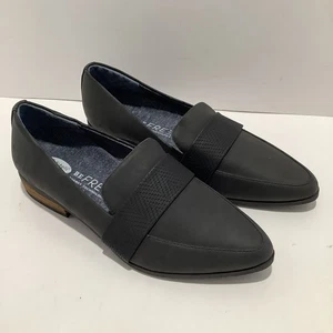 Dr. Scholls Esta Damen Halbschuhe Flats Gr. 6M Dk. Anthrazitgraue Komfortschuhe Neu - Bild 1 von 8