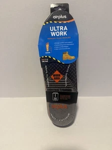 Airplus Ultra Work Geruchskontrolle Einlegesohlen mit Memory Foam für Männer Trimmen auf Größe 7-13 - Bild 1 von 2