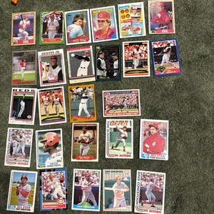 Cincinnati Reds Card Lot (330) Rose Griffey Jr Davis Franco Diaz Deion Browning - Picture 1 of 24