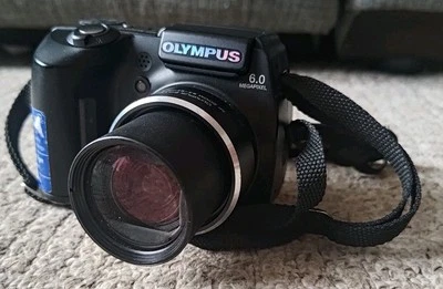 OLYMPUS Stylus SP-500UZ 6MP 10x Zoom Compact Digital Bridge Camera Working - Image 1 of 4