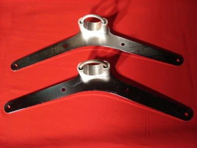 KIT SOPORTE GUARDABARROS DELANTERO BULTACO SOPORTES NUEVO BULTACO ALPINA LOBITO SHERPA  Foto 1 de 2