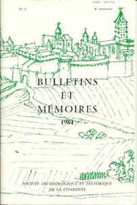 BULLETINS ET MEMOIRES 1984-4 + Société archéologique de la CHARENTE - Picture 1 of 1