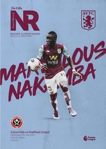 Aston Villa v Sheffield United 19/20 programme - Picture 1 of 1