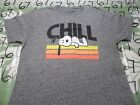 Large NWOT Chill Snoopy Yellow Orange & Red Shirt