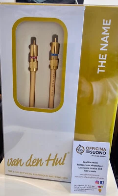 VAN DEN HUL THE NAME HYBRID 0,80 MT CAVO RCA TERMINATO ORIGINALE GARANZIA UFF. - Image 1 of 3