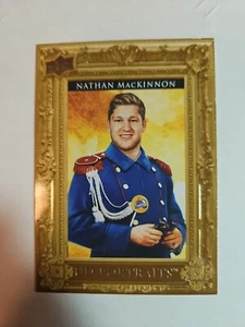 2023-24 Upper Deck Series 1 - UD Portraits #P-7 Nathan MacKinnon - Picture 1 of 2