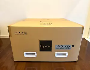 Esoteric K-01XD SE CD/SACD Player in Silver AC120V For North America Brand New - Picture 1 of 2