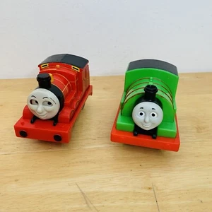 James & Percy Thomas The Tank Engine Train Bundle - Tomy 2004, Gullane 2014 - Picture 1 of 6