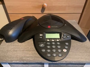 Polycom Sound Station 2 Konferenztelefon für bis zu 10 Personen mit Netzteil - Bild 1 von 1