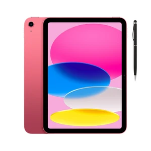 NEW Apple iPad 10th Gen 10.9" Liquid Retina 64GB Wi-Fi - Pink + Stylus Bundle - Picture 1 of 5