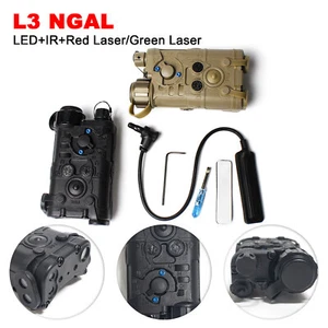 Tactical L3 NGAL Laser IR Illuminator&Red Laser / Green Laser Aiming With Switch - Picture 1 of 25