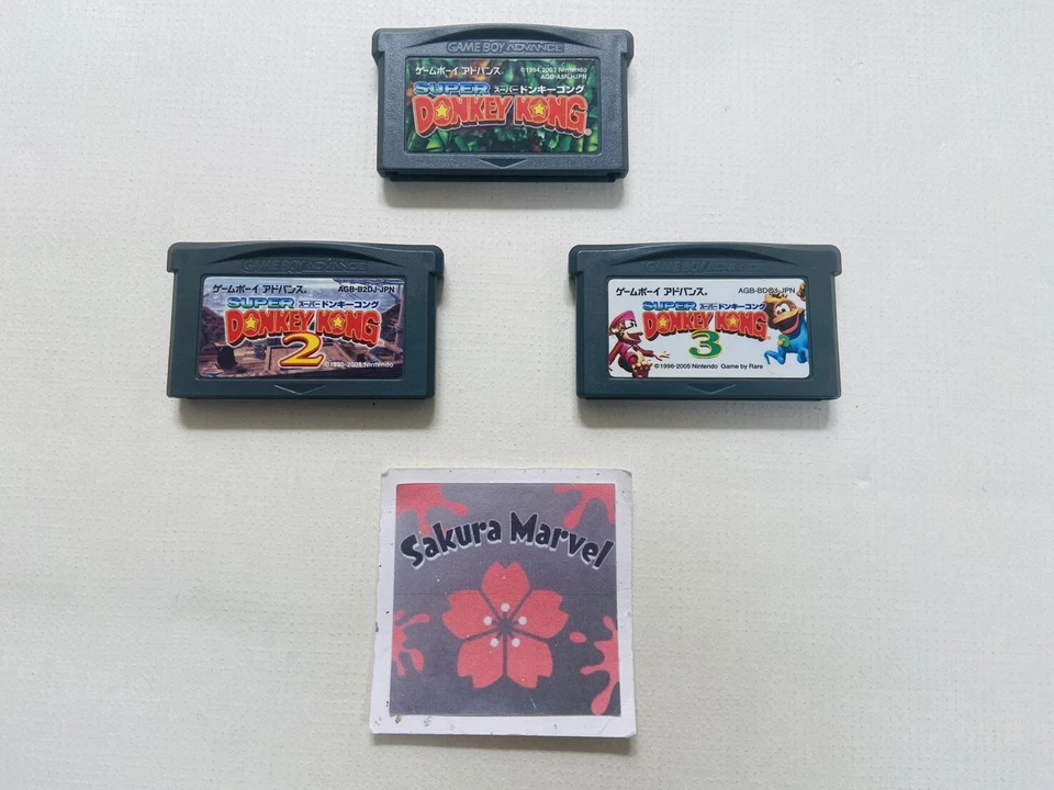 Nintendo Gameboy Advance Super Donkey Kong Advance 1 2 3 Japanese Game Tested JP - Image 1 of 1