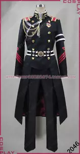 Seraph of the End Cosplay Vampire Reign Kureto Hiragi Girls Uniform Suit Costume - Picture 1 of 6