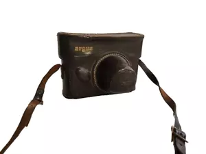 Vintage Argus camera with leather case and lense Fly Fishing Outdoor Hiking - Picture 1 of 9