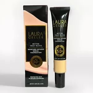 Laura Geller Better Than Block Skincare-infused Serum Foundation MEDIUM 1.48 oz - Picture 1 of 4