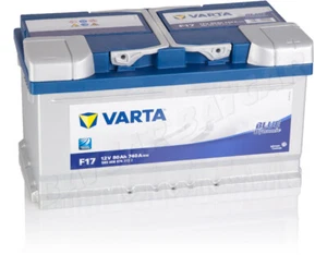 Varta 12V 80 Ah Autobatterie F17 80Ah ersetzt 74 75 77 85 Starterbatterie - Bild 1 von 6