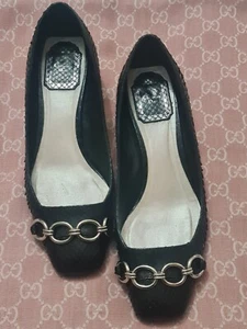 Authentic Christian Dior Snake Leather Classic Pumps Europe size 37.5 - Picture 1 of 8