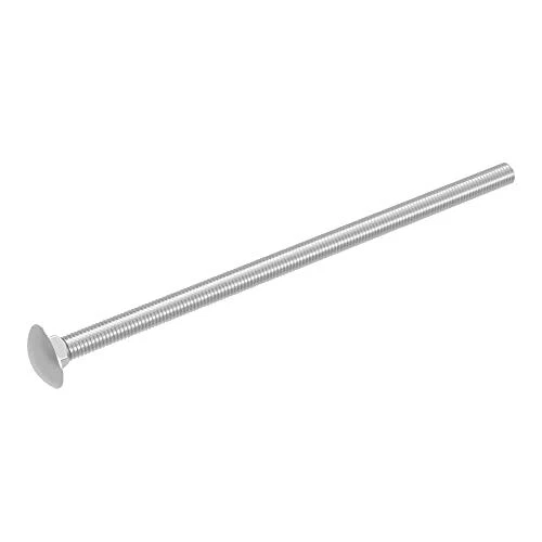 SECCARO Viti a testa tonda piatta M6 x 140 mm, in acciaio inox V2A VA A2, (y5i) - Immagine 1 di 1