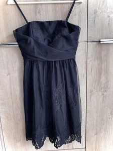 Cocktailkleid/ Corsagenkleid Schwarz/ Esprit/Gr. M / mit Stickerei/ Wie Neu! - Bild 1 von 6