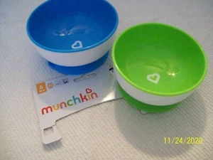 Kinderschalen, 2er Set mit Saugsockel, Neu - Bild 1 von 1