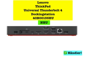 Lenovo ThinkPad Universal Thunderbolt 4 Dockingstation 40B00135EU Händler! ✅ NEU - Bild 1 von 24