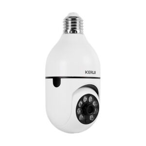Wireless 1080P HD Light Bulb Camera Wi-Fi IR Night CCTV Smart Home Security Cam