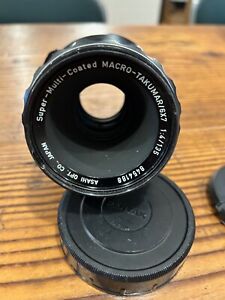 Pentax 67 135mm F4 Macro Lens SMC Macro Takumar CLA in good working order read