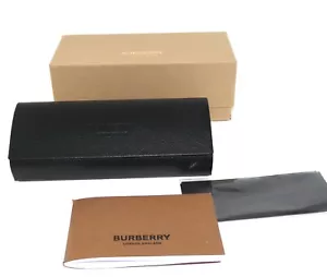Burberry Sonnenbrille Brille mittelschwarz Set Etui Tuch Box Booklet - Bild 1 von 3