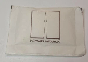 VINTAGE DATIERT TORONTO ONTARIO KANADA 1976 ZUCKERPACKUNG UNGEÖFFNET TOWER LA TOUR - Bild 1 von 3