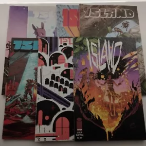 Island : Issues 5 - 11 Image Comics Oversized Comic Book Graphic Anthology - Picture 1 of 24