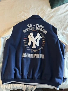 New York Yankees 26 TimeChampionship Letterman jacket(4XL) - Picture 1 of 4