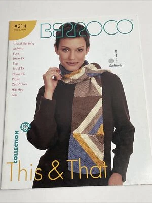 Berroco This & That Scarf Blanket Sweater Knitting Pattern 214 - Image 1 of 4