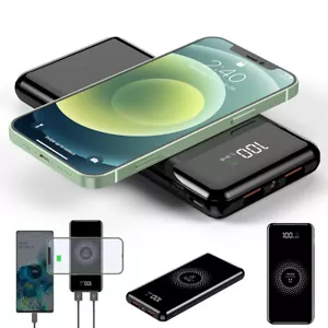 2000000mAh Magnetic Wireless Power Bank Backup Battery Pack for iPhone 15/14/13 - Picture 1 of 11